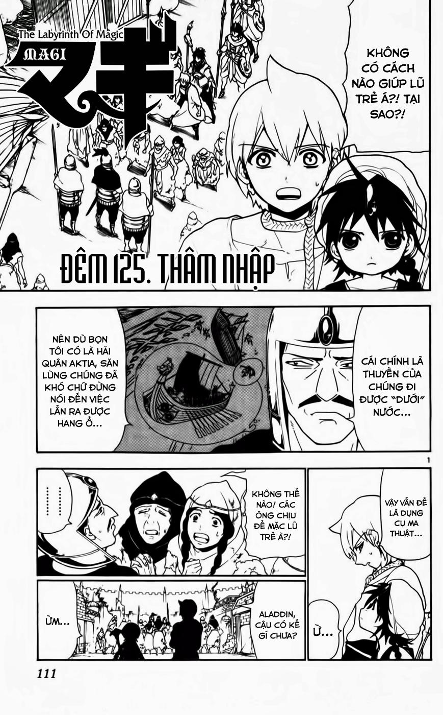 Magi: Bậc Thầy Pháp Thuật Chapter 125 - Trang 2