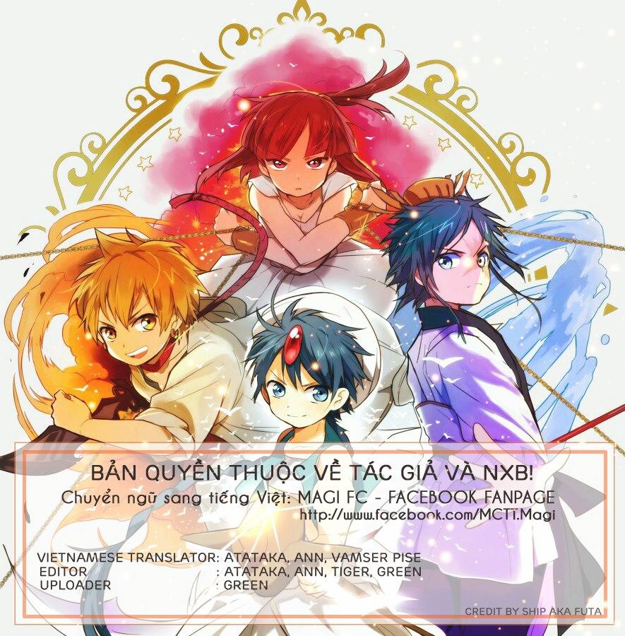 Magi: Bậc Thầy Pháp Thuật Chapter 105 - Trang 2