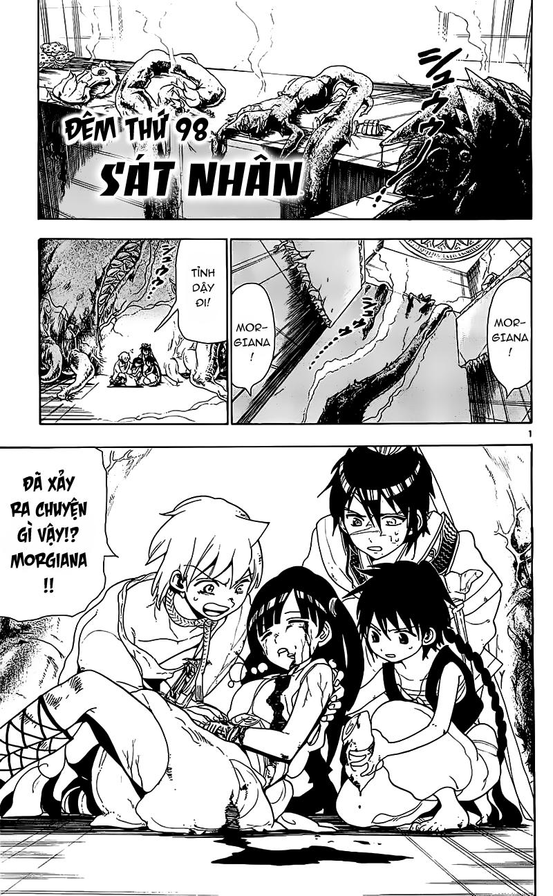 Magi: Bậc Thầy Pháp Thuật Chapter 98 - Trang 2