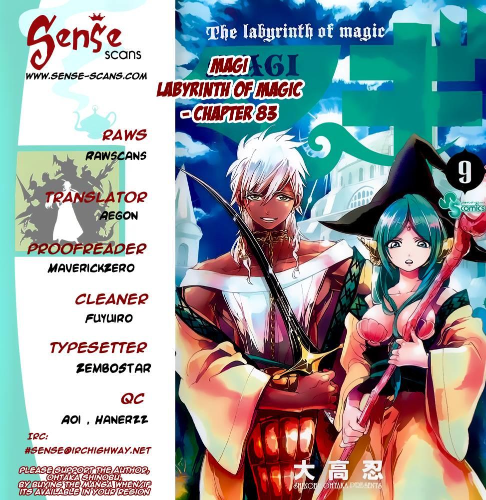 Magi: Bậc Thầy Pháp Thuật Chapter 83 - Trang 2