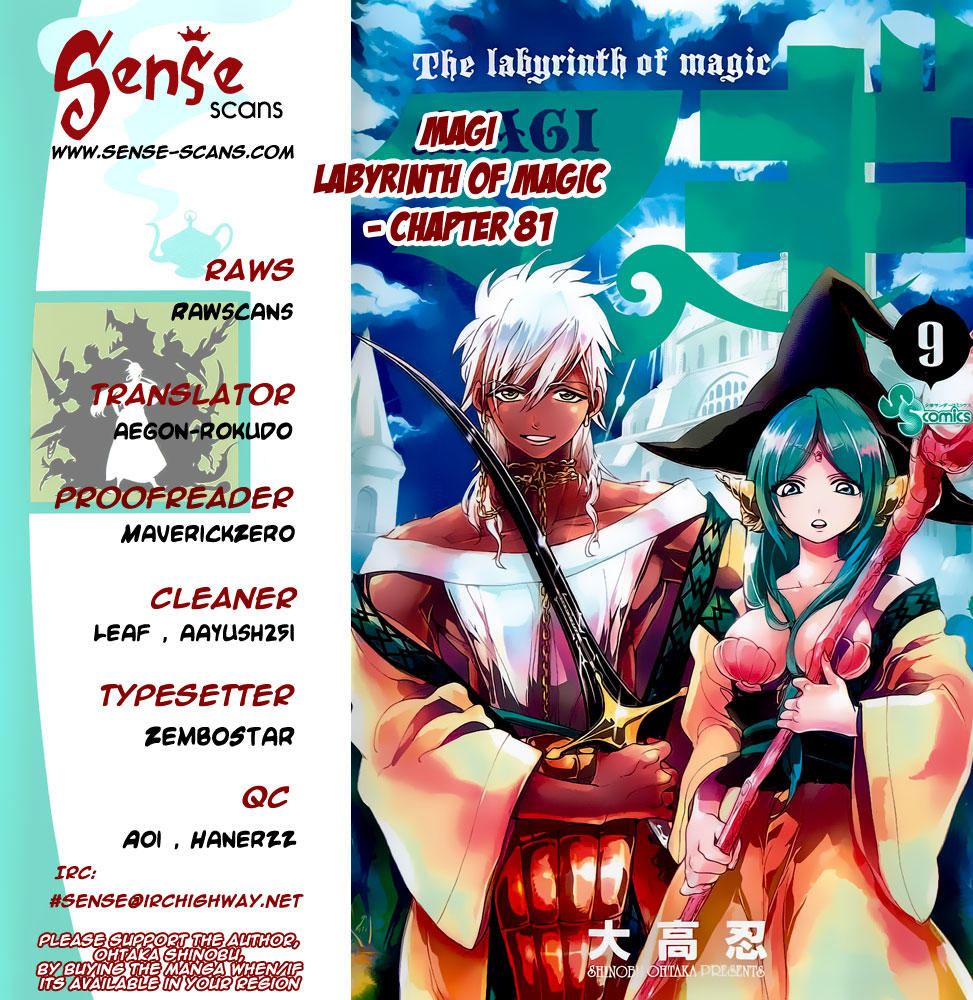 Magi: Bậc Thầy Pháp Thuật Chapter 81 - Trang 2