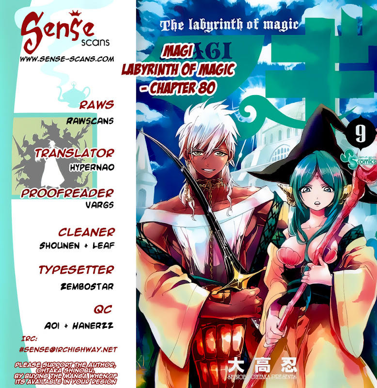 Magi: Bậc Thầy Pháp Thuật Chapter 80 - Trang 2