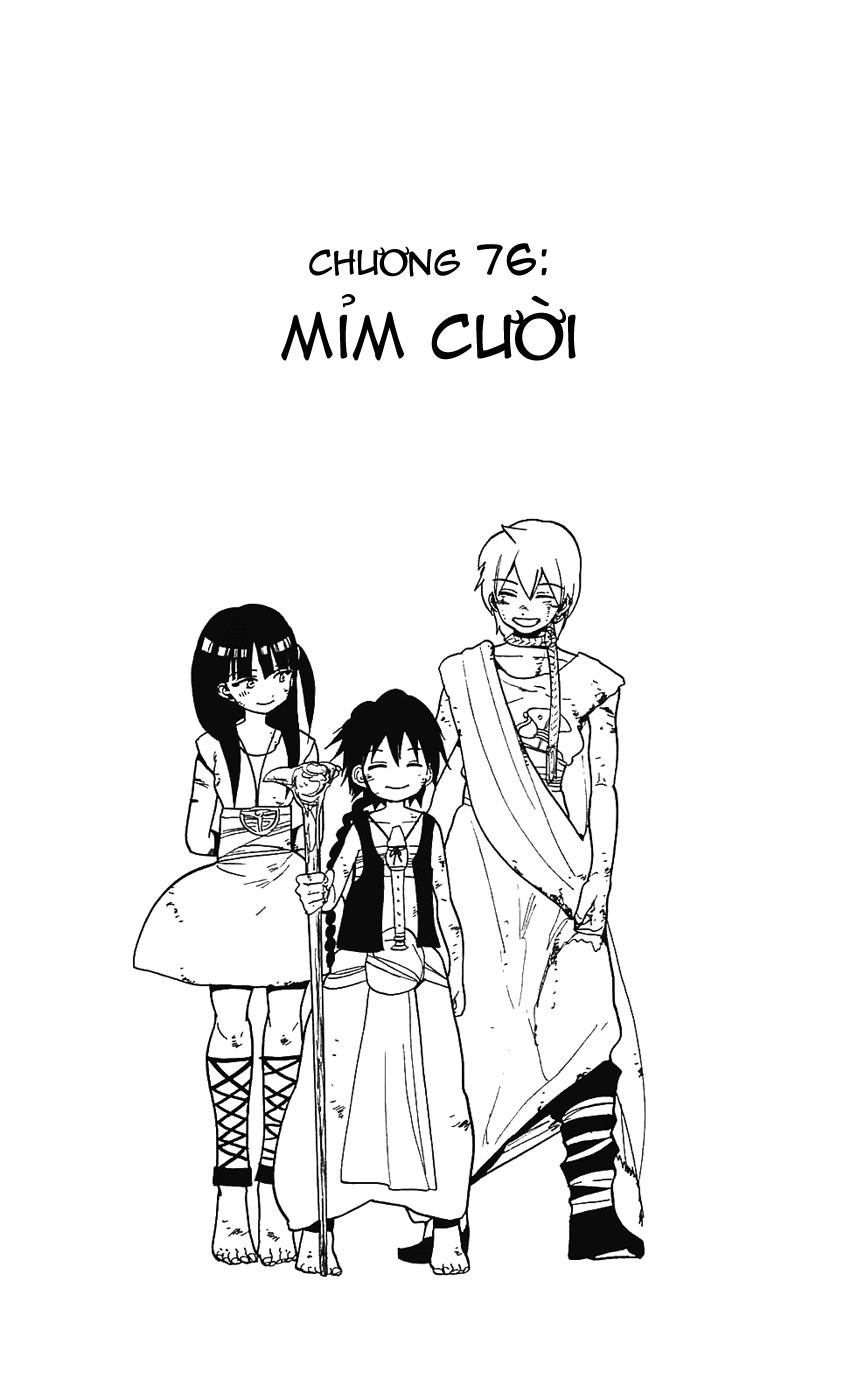 Magi: Bậc Thầy Pháp Thuật Chapter 76 - Trang 2