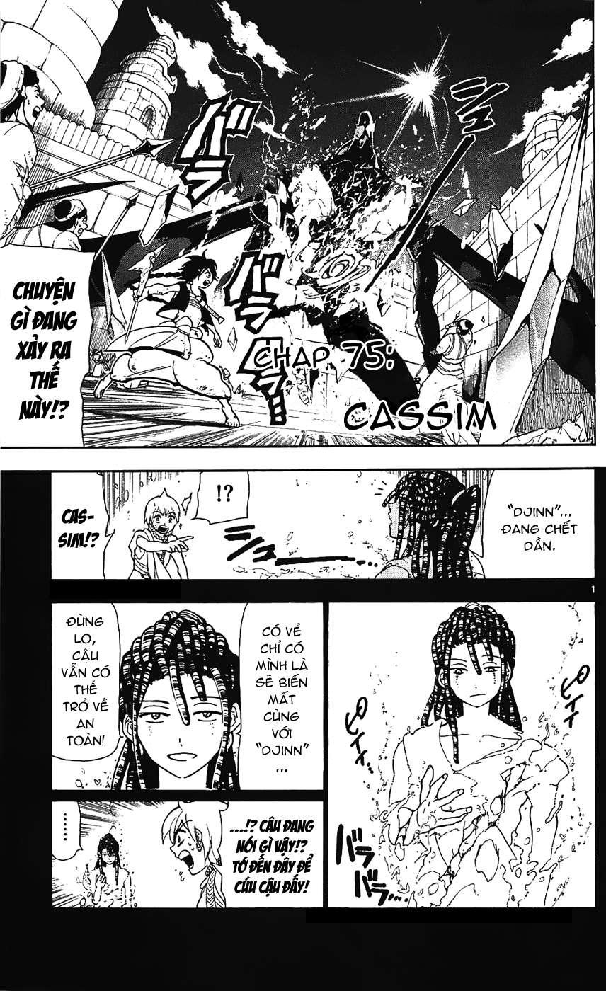 Magi: Bậc Thầy Pháp Thuật Chapter 75 - Trang 2