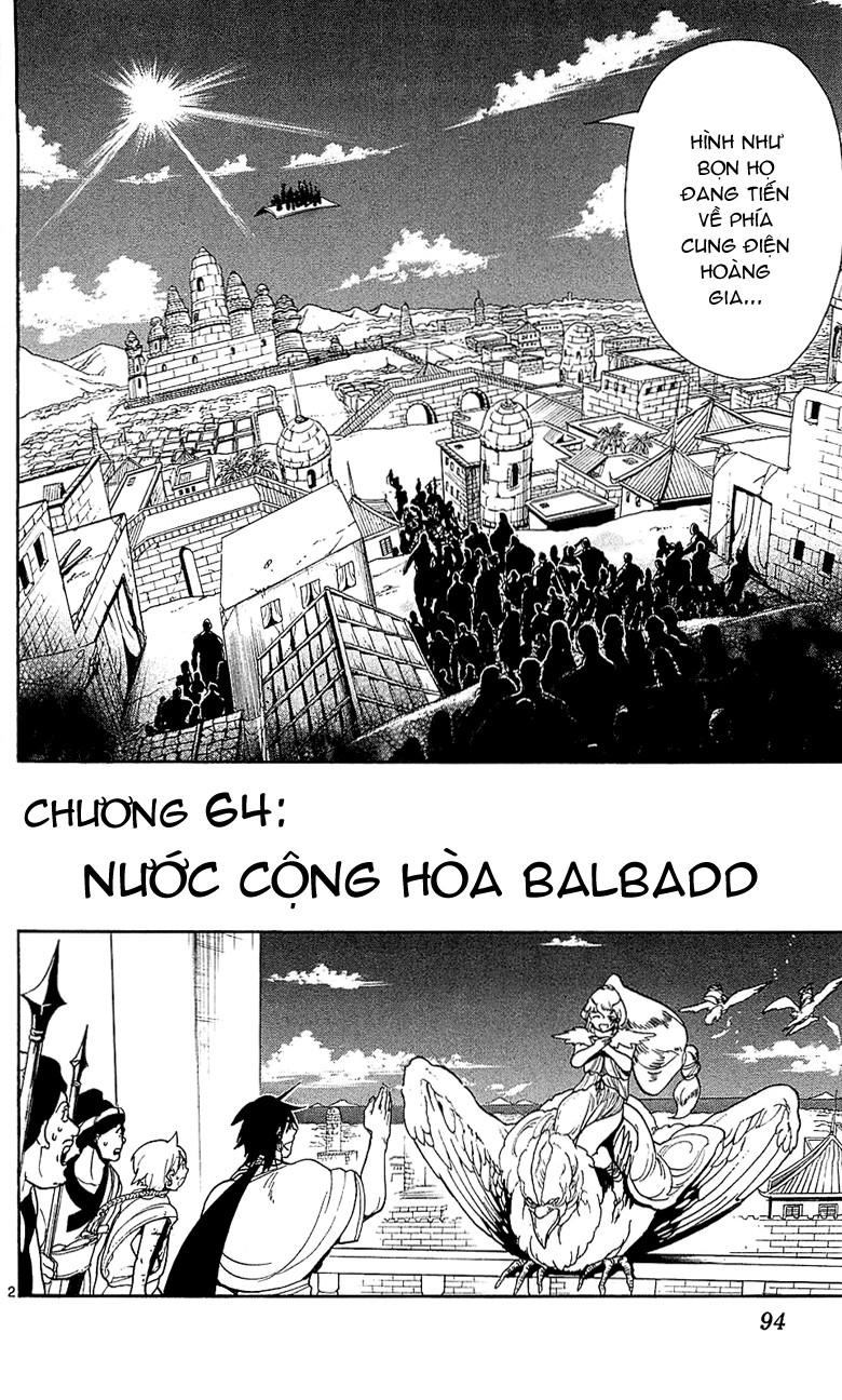 Magi: Bậc Thầy Pháp Thuật Chapter 64 - Trang 2