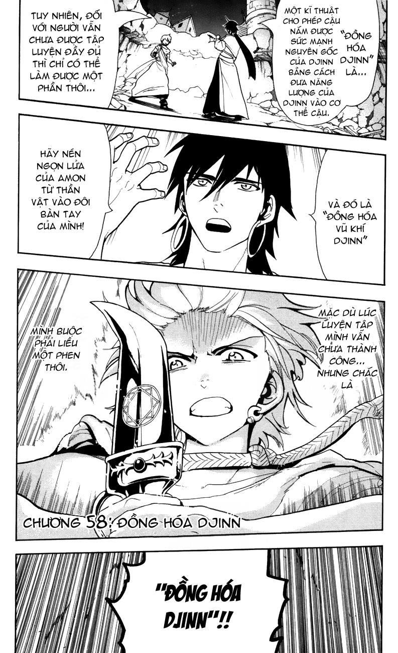 Magi: Bậc Thầy Pháp Thuật Chapter 58 - Trang 2