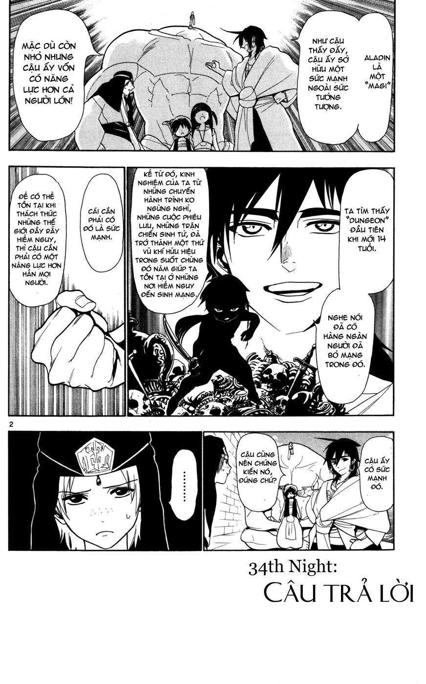 Magi: Bậc Thầy Pháp Thuật Chapter 34 - Trang 2