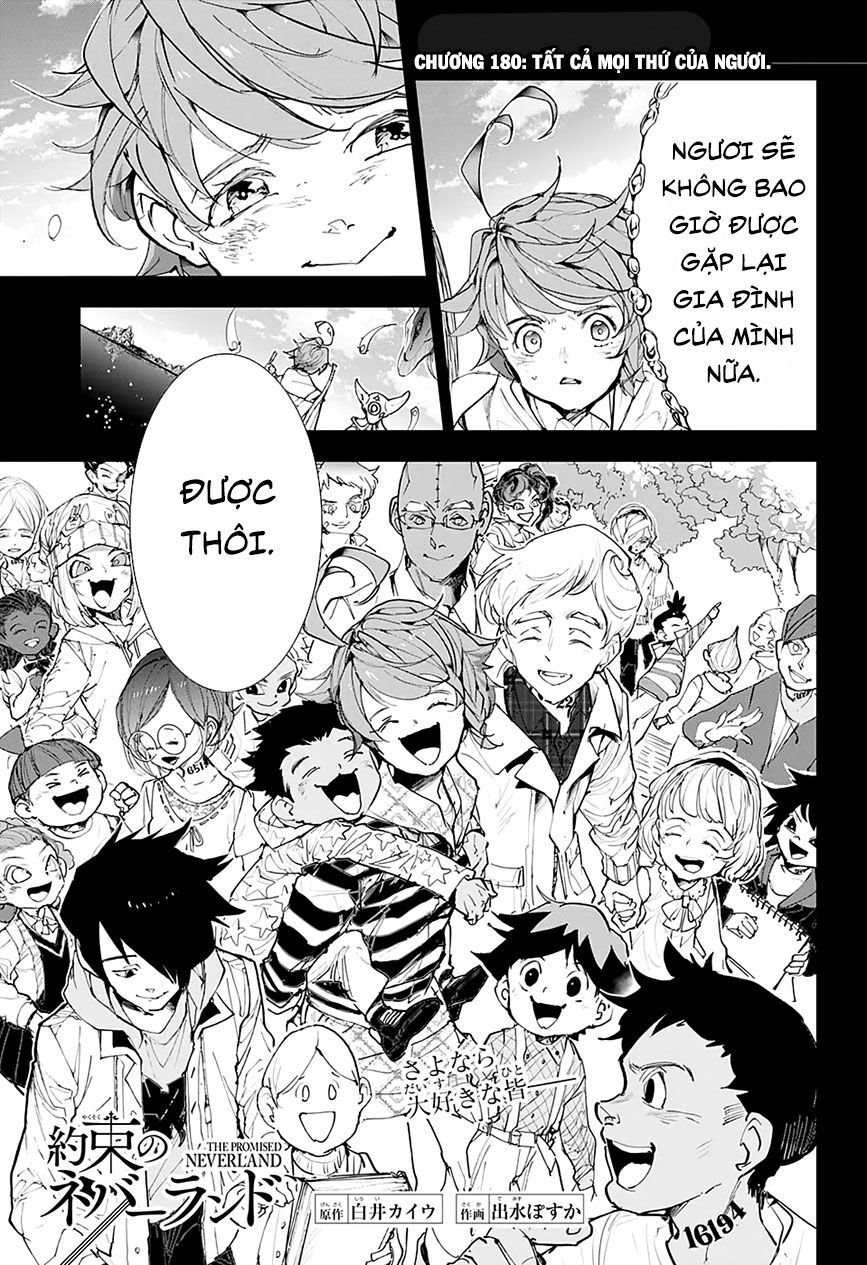 The Promised Neverland Chapter 180 - Trang 2