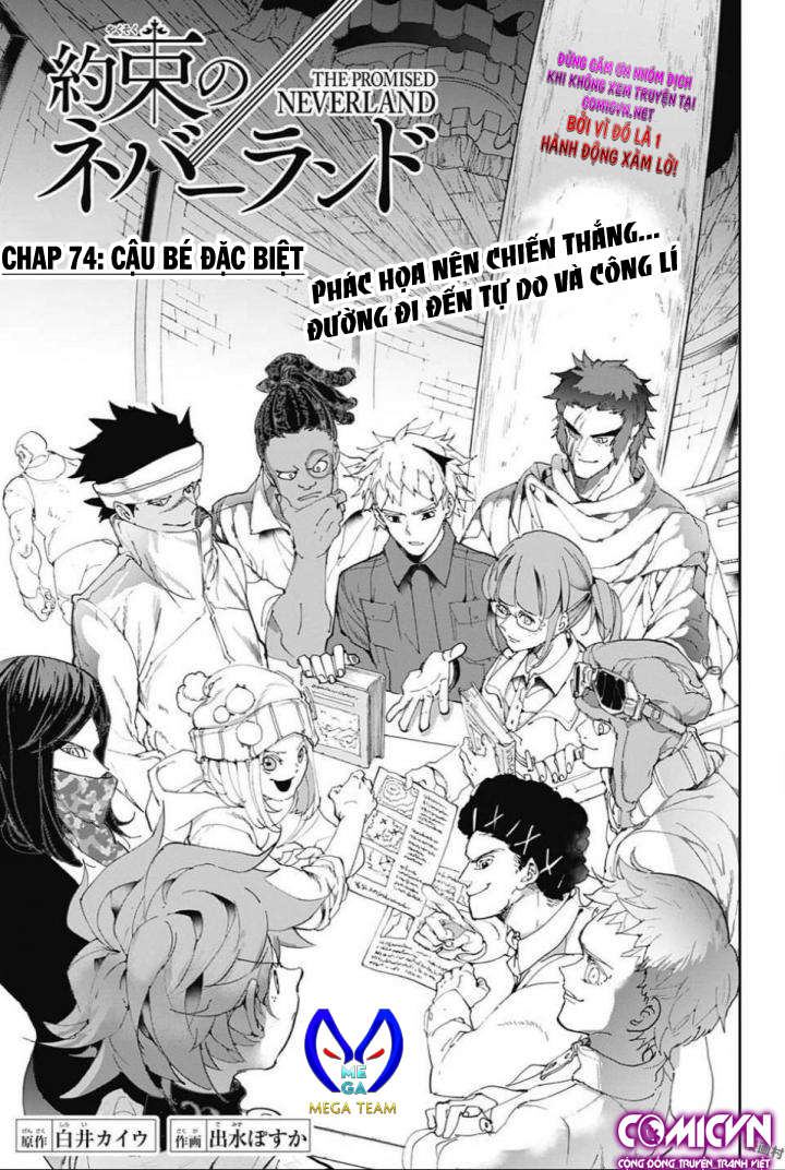 The Promised Neverland Chapter 74 - Trang 2