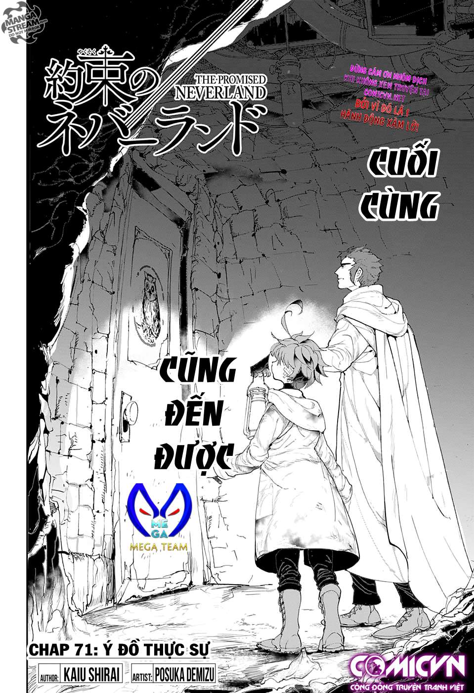 The Promised Neverland Chapter 71 - Trang 2