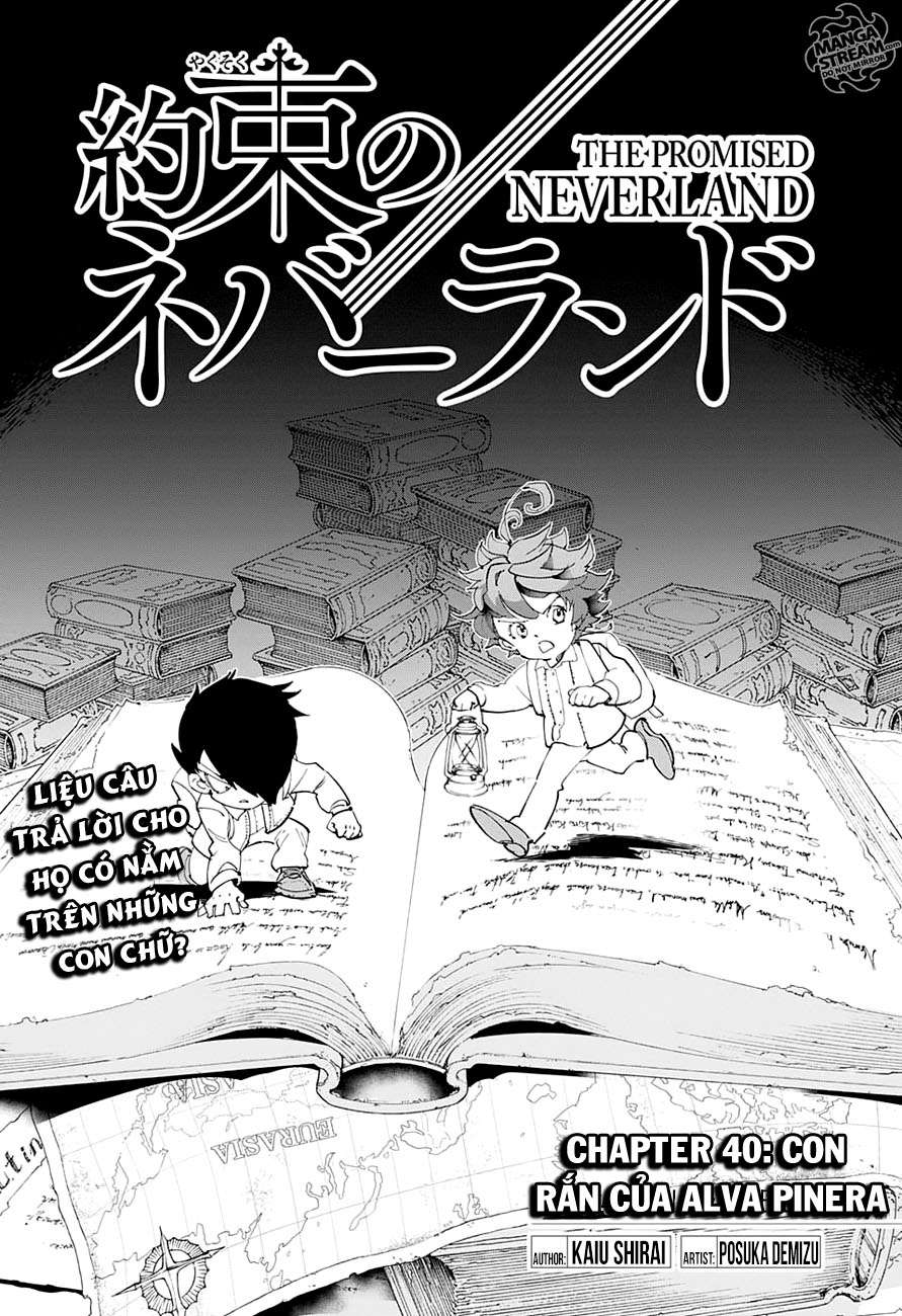 The Promised Neverland Chapter 40 - Trang 2