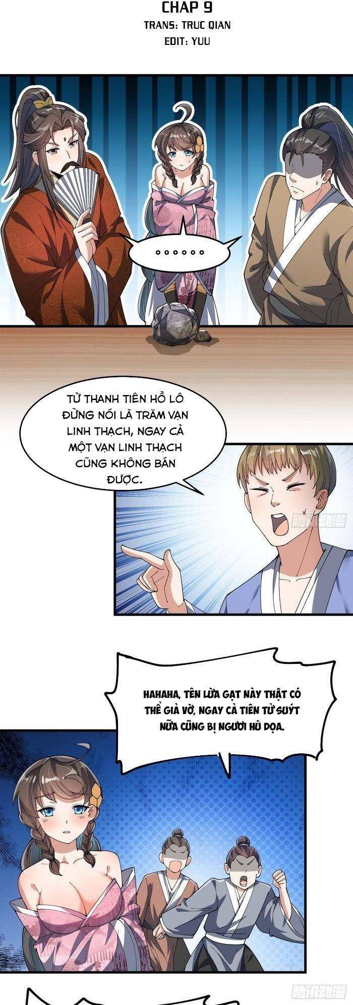 Ta Đích Thật Không Phải Con Trai Khí Vận Chapter 9 - Trang 2