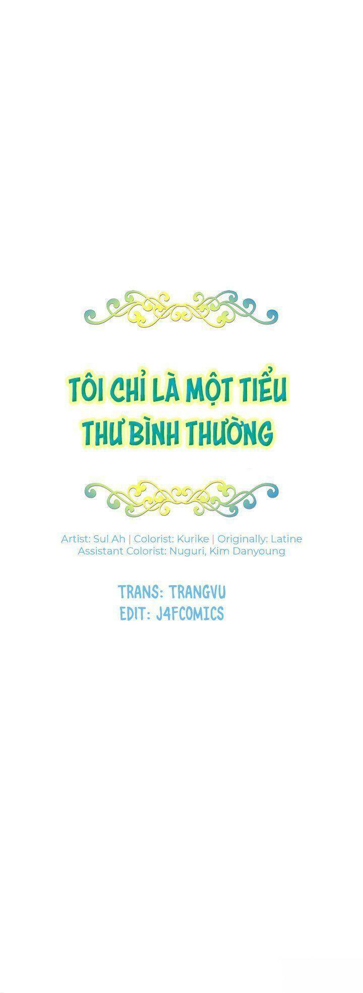 Tôi Chỉ Là Một Tiểu Thư Bình Thường Chapter 1 - Trang 2