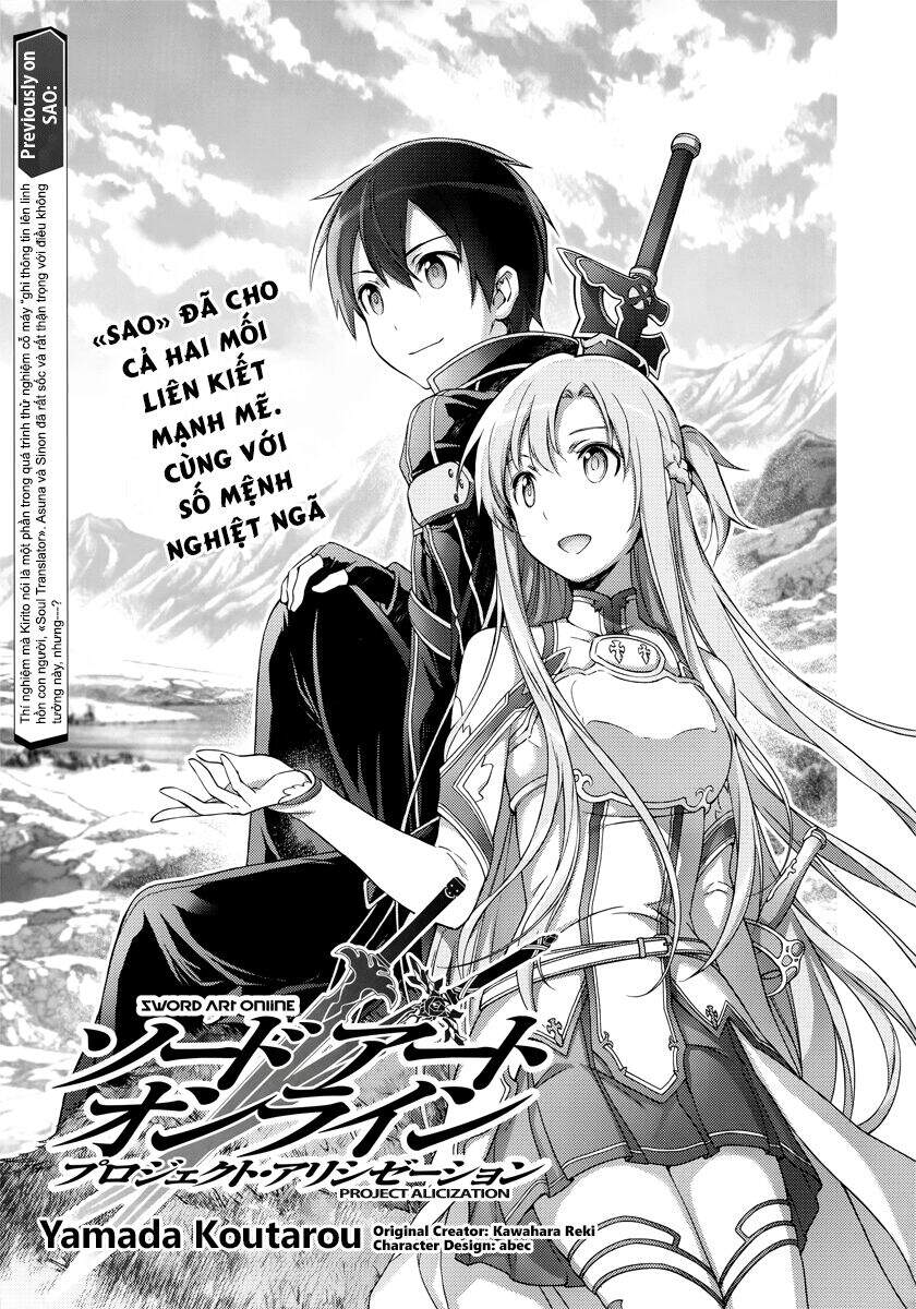 Sword Art Online – Alicization Chapter 6 - Trang 2