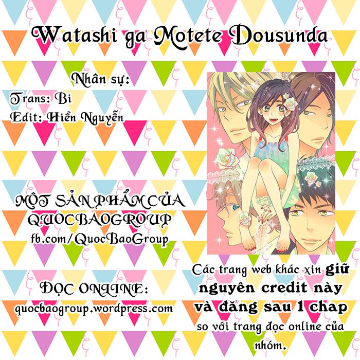 Watashi Ga Motete Dousunda Chapter 14 - Trang 2