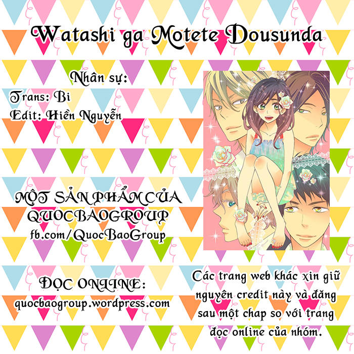 Watashi Ga Motete Dousunda Chapter 13 - Trang 2