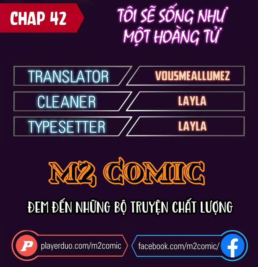 Tôi Sẽ Sống Như Một Hoàng Tử Chapter 42 - Trang 2