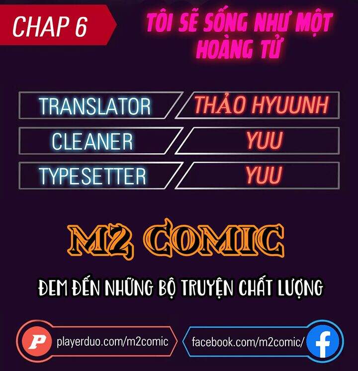 Tôi Sẽ Sống Như Một Hoàng Tử Chapter 6 - Trang 2