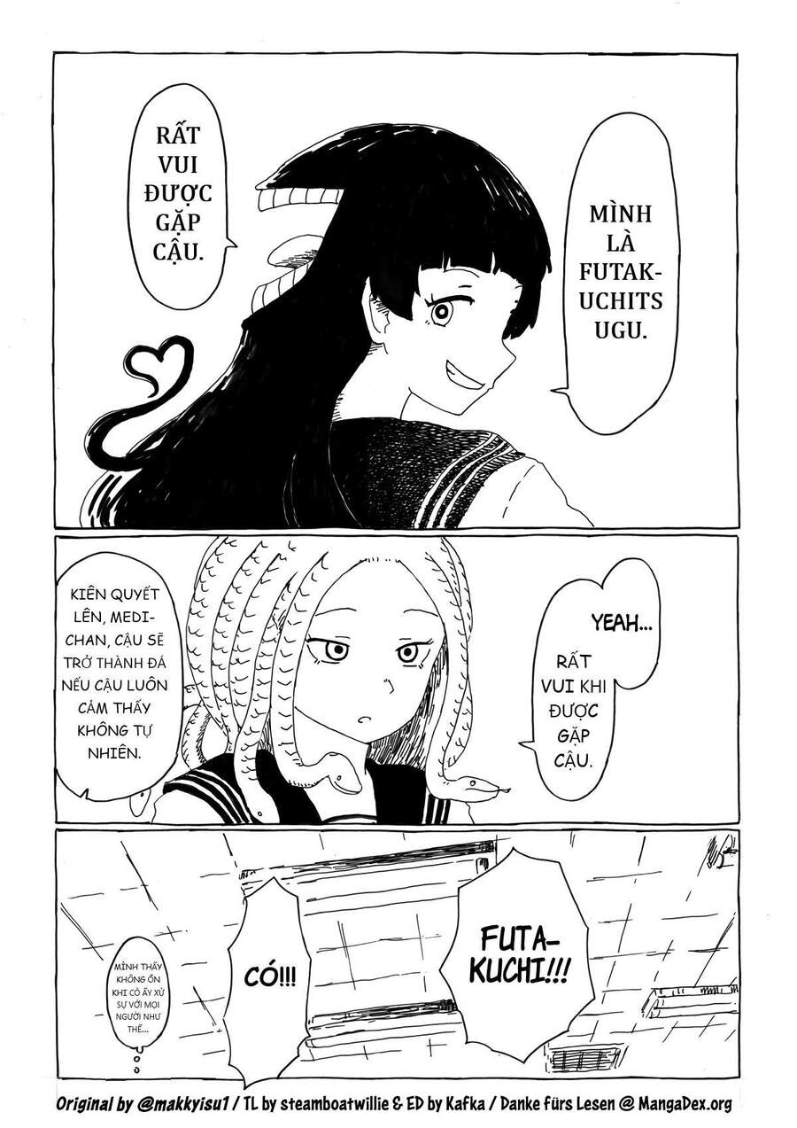 Medusa And Futakuchi-Chan Chapter 1 - Trang 2