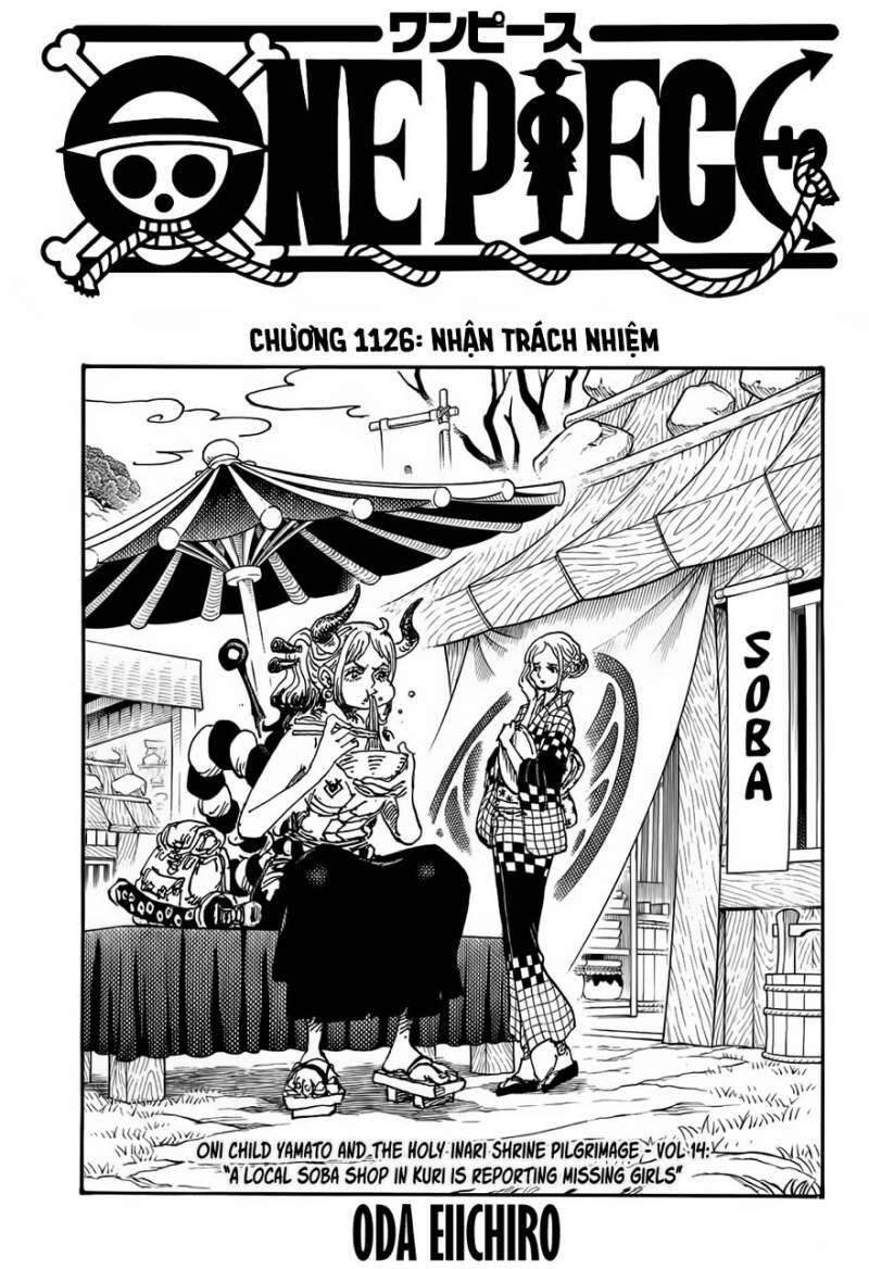 One Piece Chapter 1126 - Trang 2