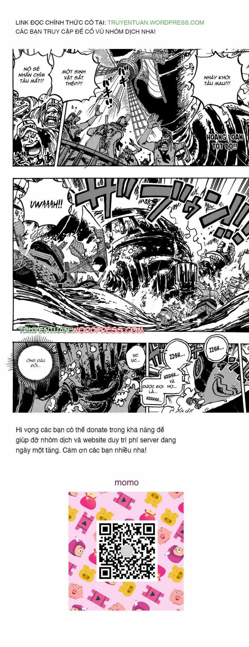 One Piece Chapter 1118 - Trang 2