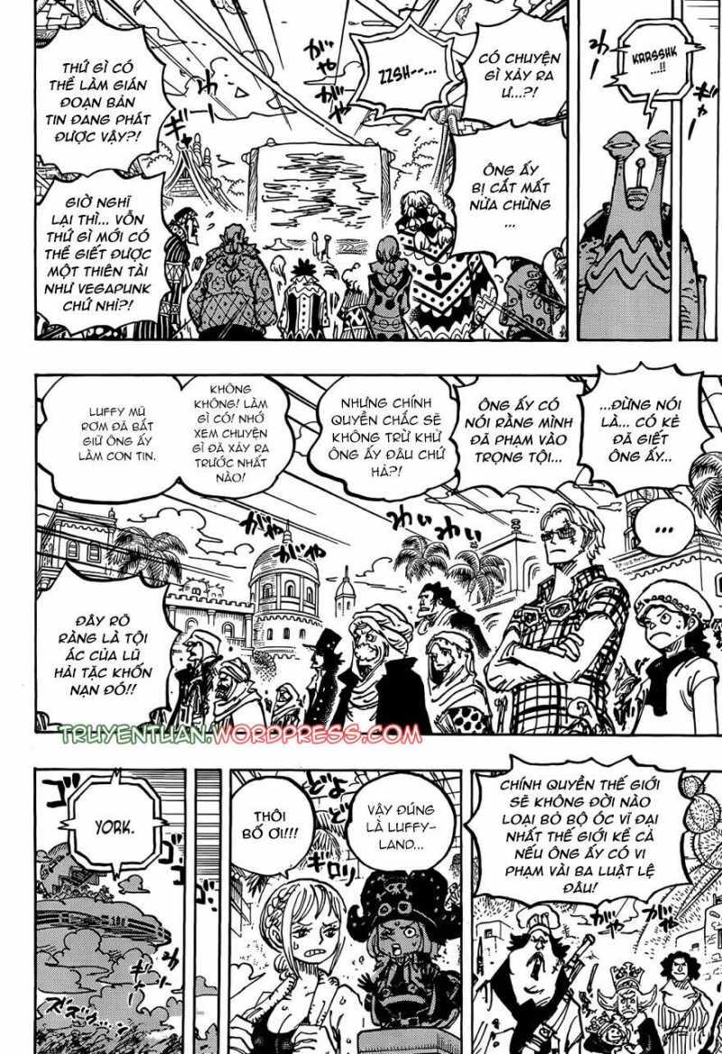 One Piece Chapter 1118 - Trang 2