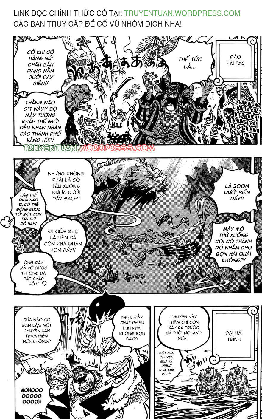 One Piece Chapter 1117 - Trang 2