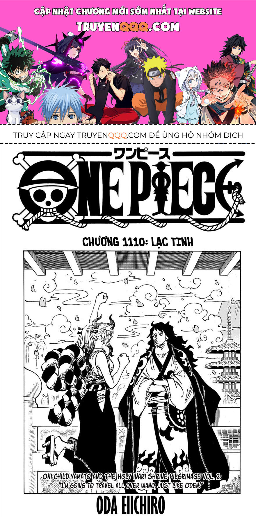 One Piece Chapter 1110 - Trang 2