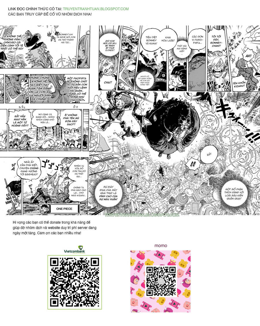 One Piece Chapter 1105 - Trang 2