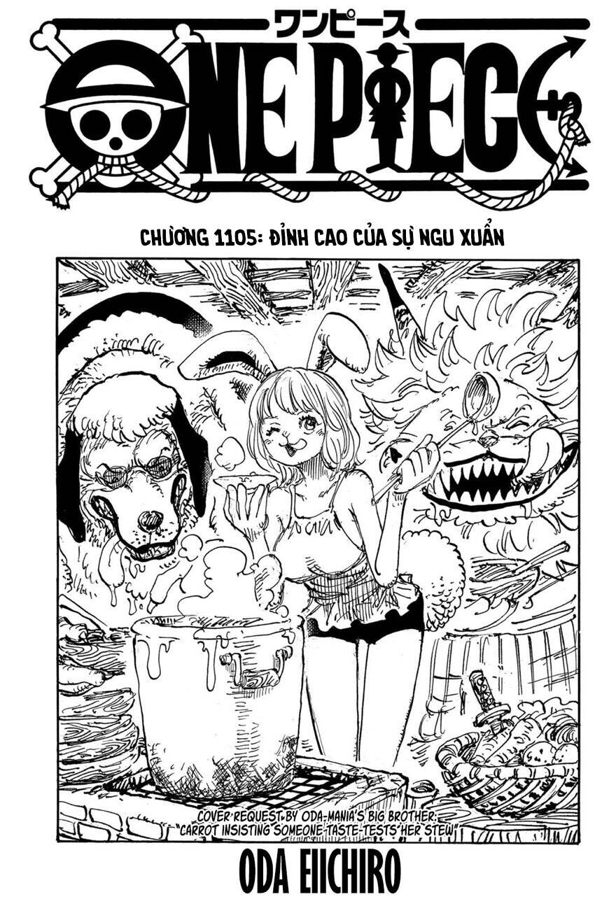 One Piece Chapter 1105 - Trang 2