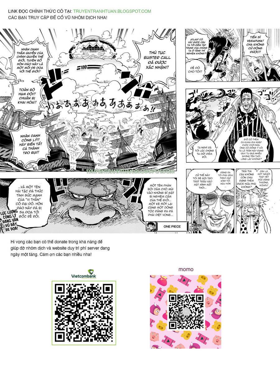 One Piece Chapter 1104 - Trang 2