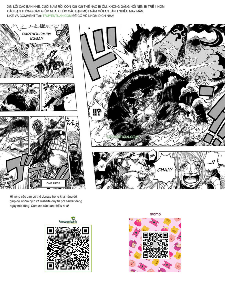 One Piece Chapter 1103 - Trang 2