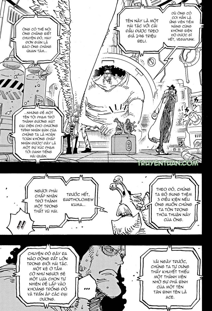 One Piece Chapter 1100 - Trang 2