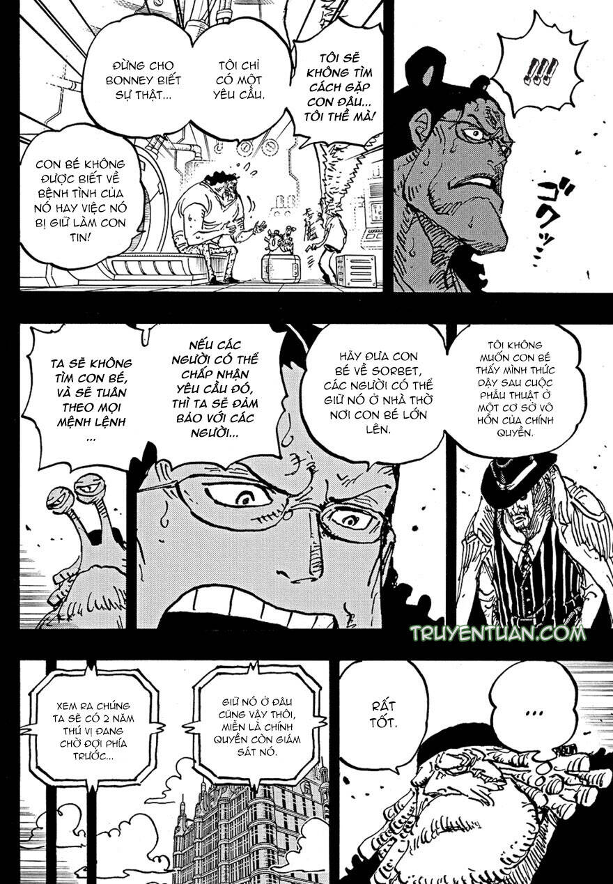 One Piece Chapter 1100 - Trang 2