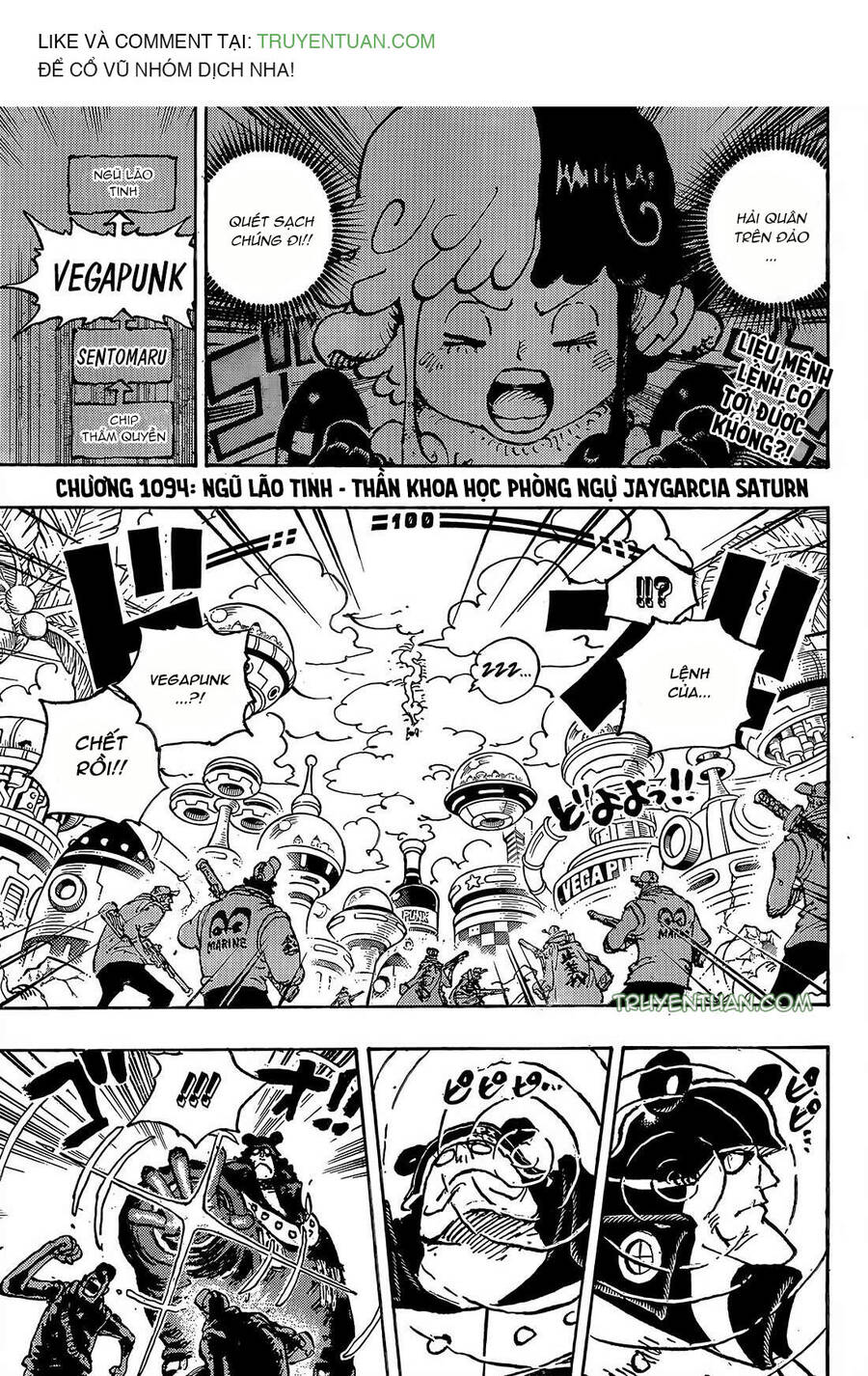 One Piece Chapter 1094 - Trang 2