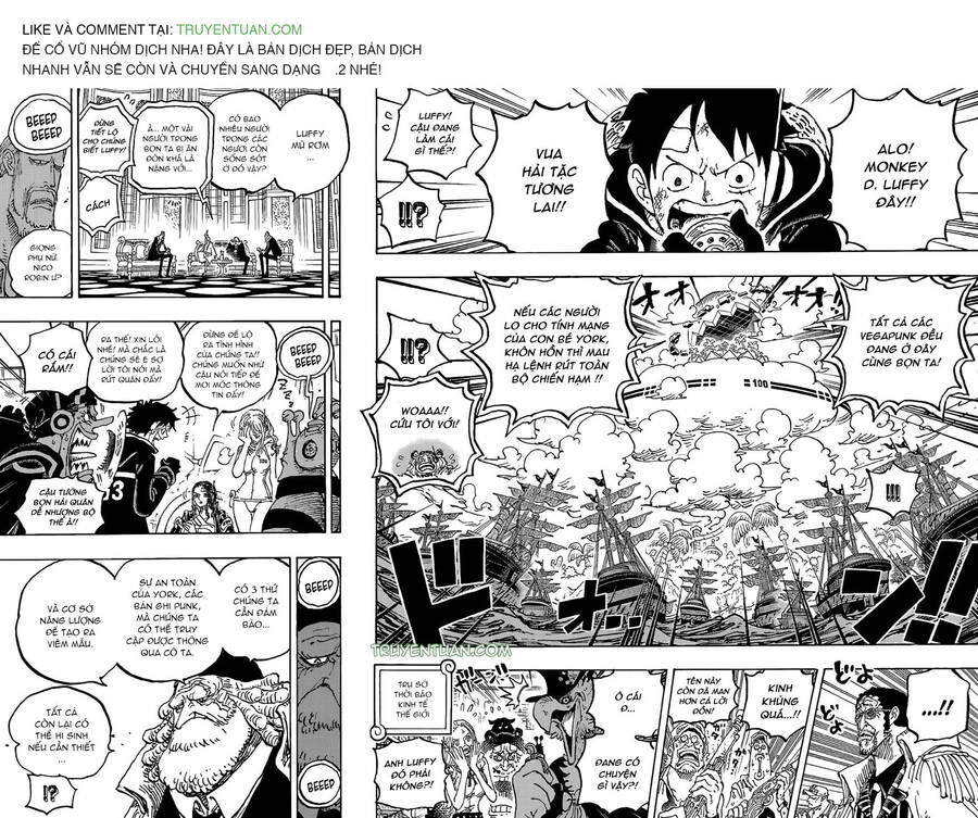 One Piece Chapter 1090 - Trang 2