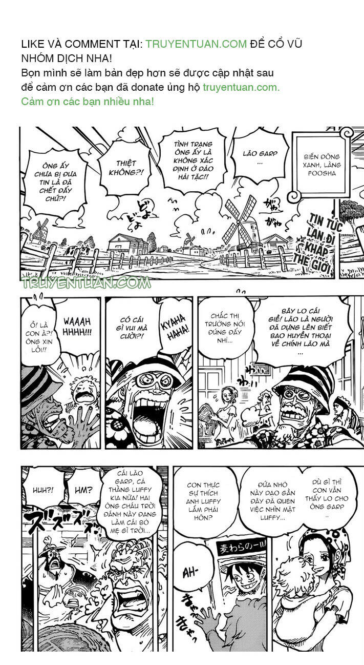 One Piece Chapter 1089 - Trang 2