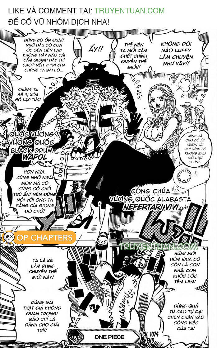 One Piece Chapter 1074 - Trang 2