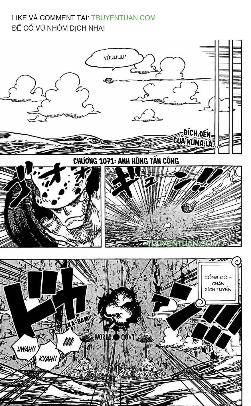 One Piece Chapter 1071 - Trang 2