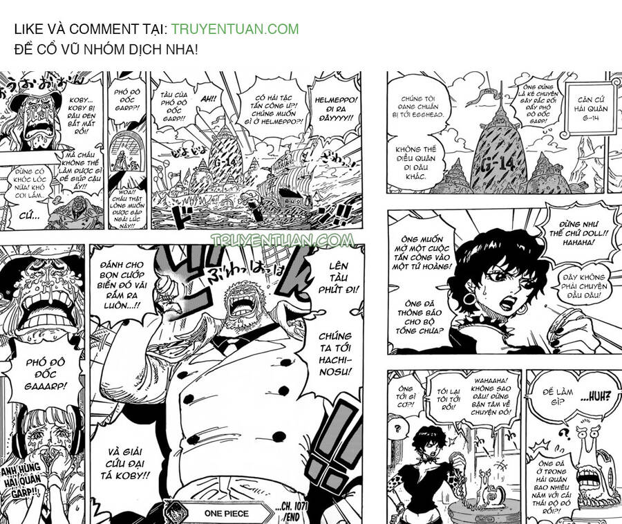 One Piece Chapter 1071 - Trang 2