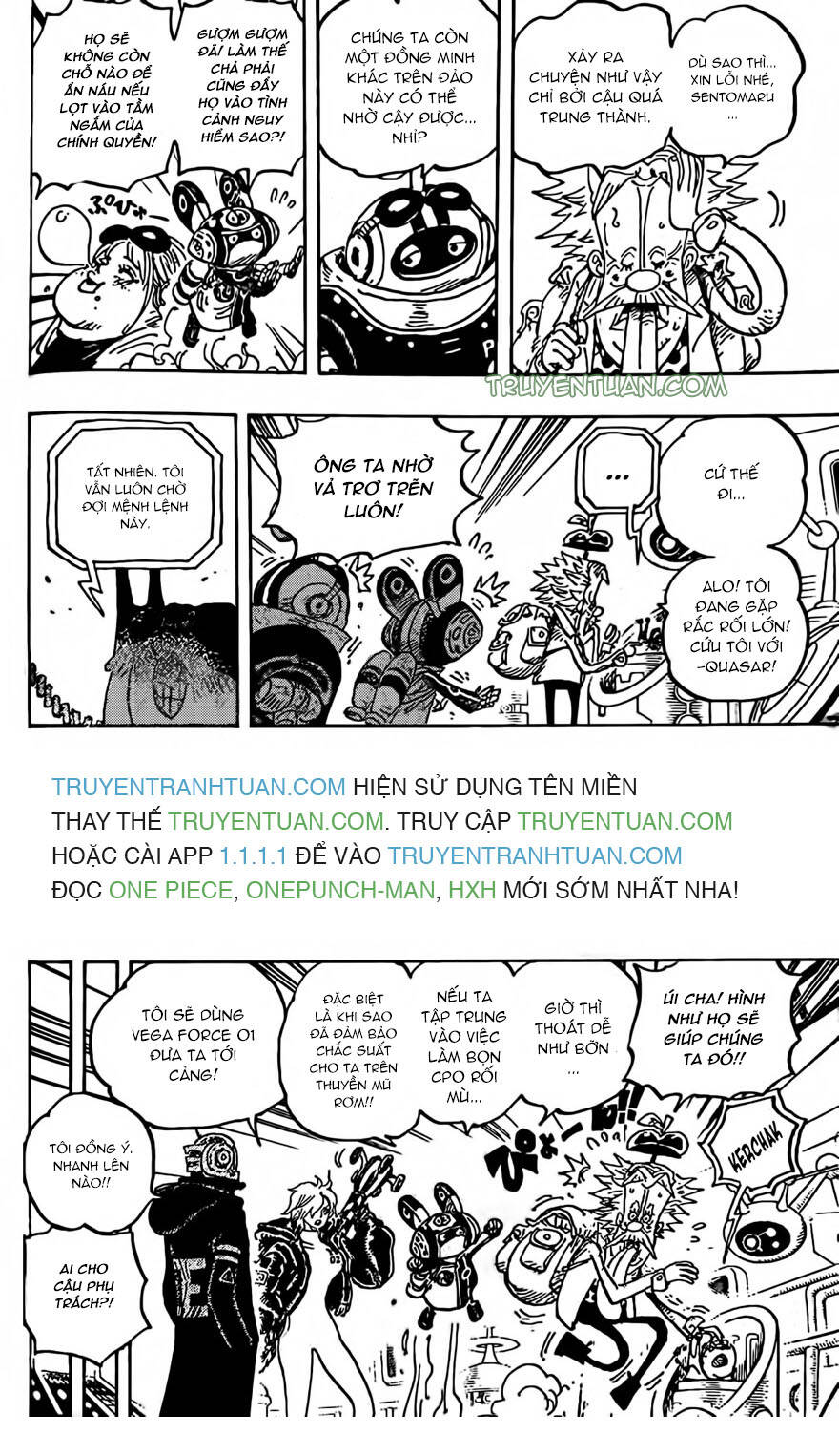 One Piece Chapter 1071 - Trang 2