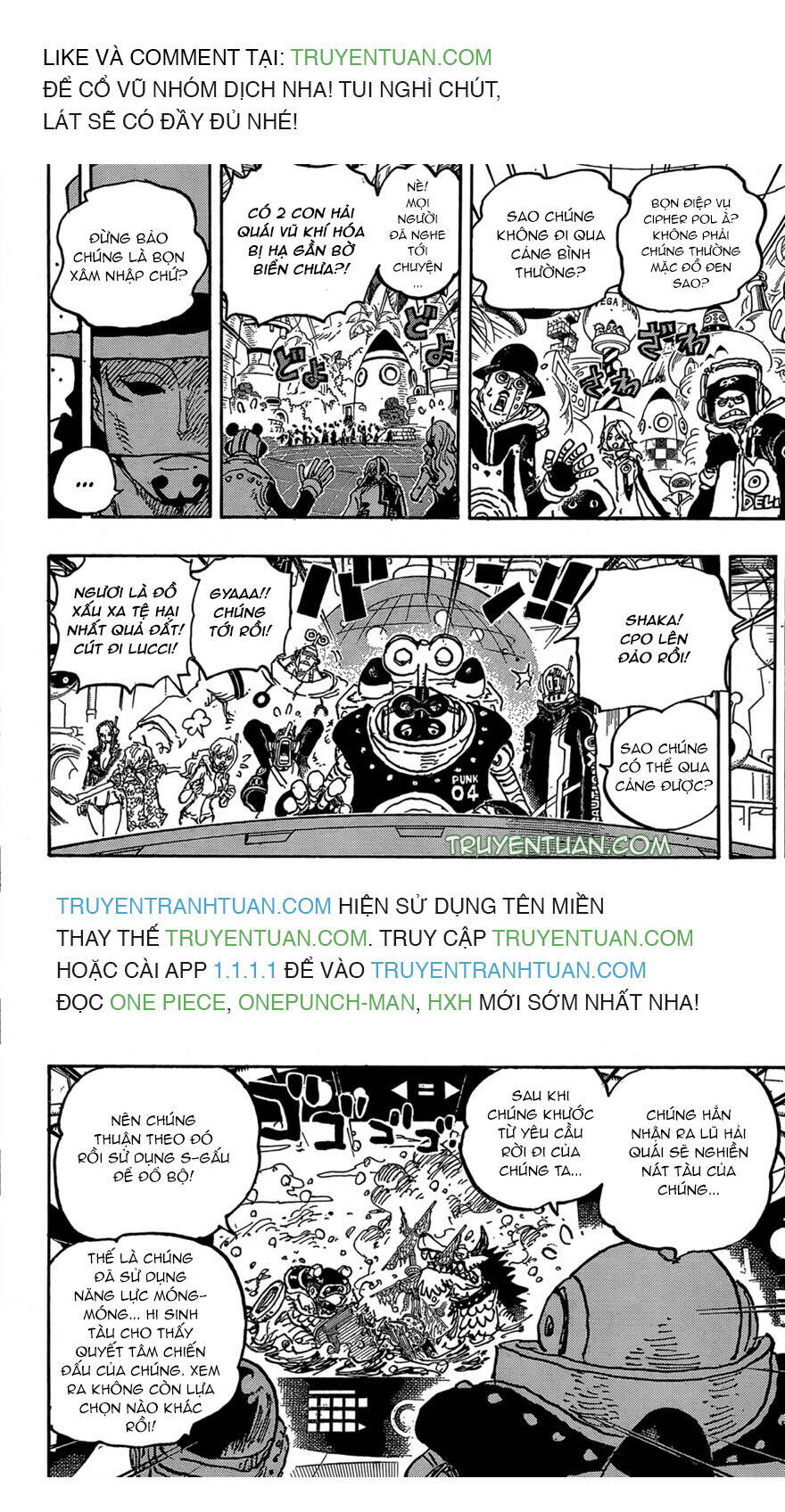 One Piece Chapter 1068 - Trang 2