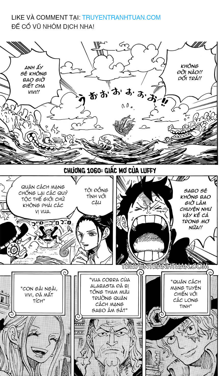 One Piece Chapter 1060 - Trang 2