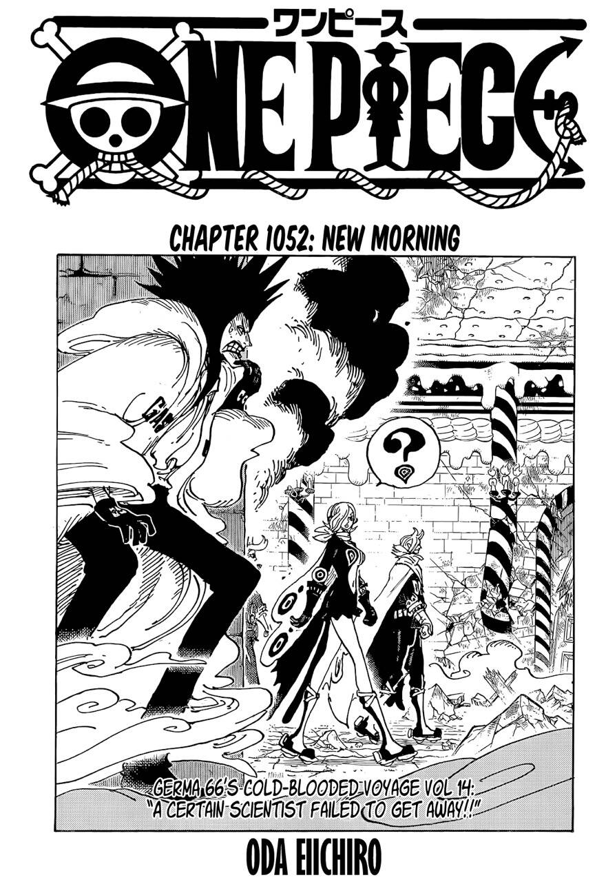 One Piece Chapter 1052 - Trang 2