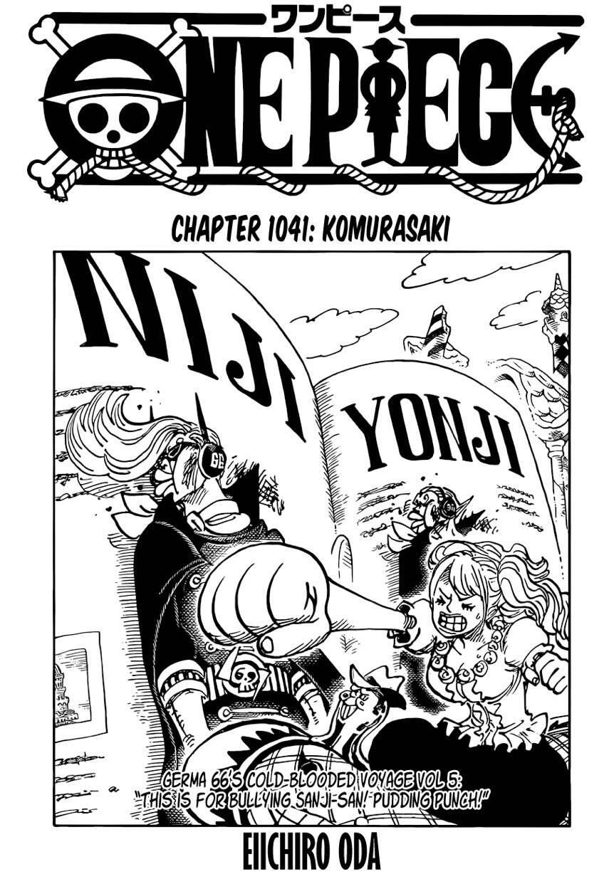 One Piece Chapter 1041 - Trang 2