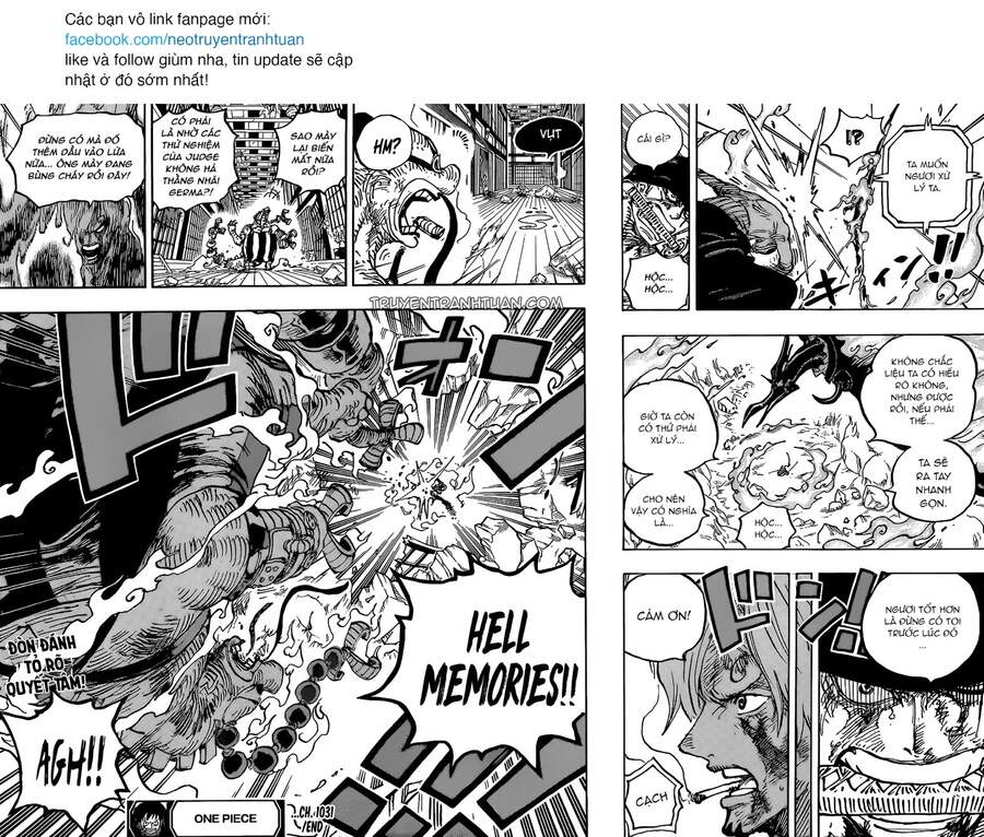 One Piece Chapter 1031 - Trang 2