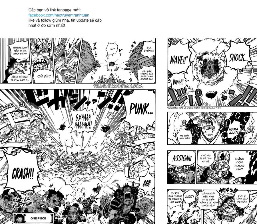 One Piece Chapter 1030 - Trang 2