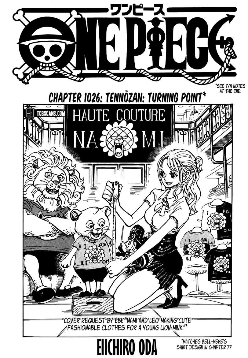 One Piece Chapter 1026 - Trang 2