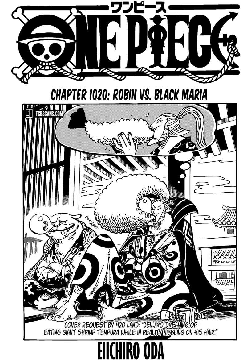 One Piece Chapter 1020 - Trang 2