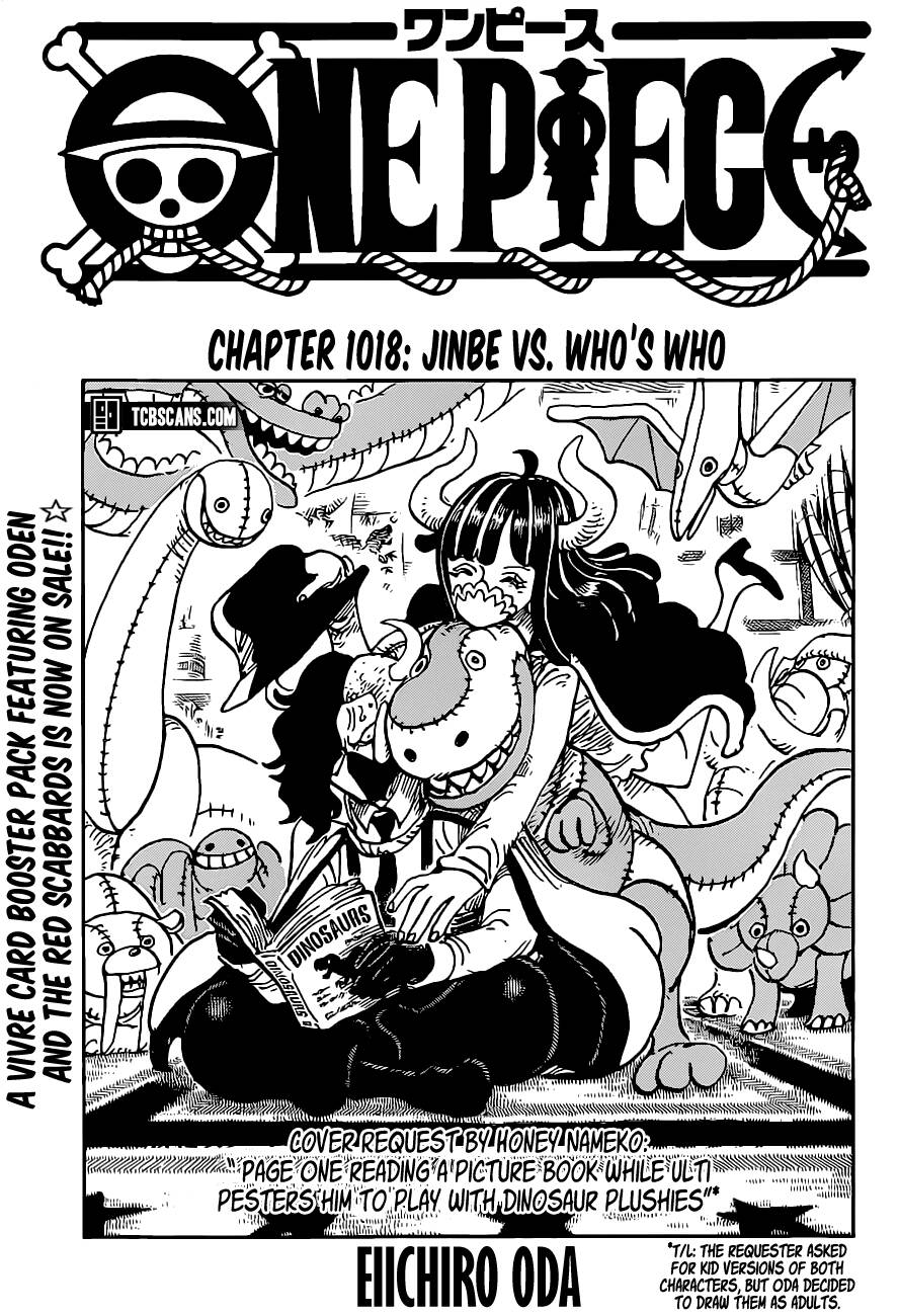 One Piece Chapter 1018 - Trang 2